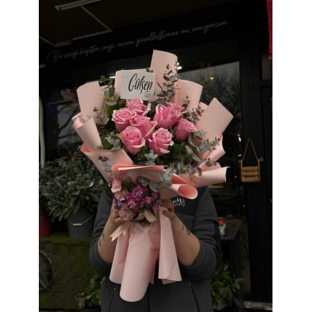 My Pink Wishes Pembe  Güller